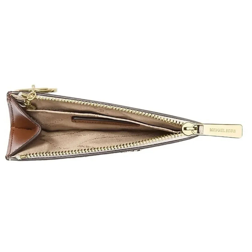 MICHAEL KORS Jet Set Travel Small Signature Logo Coin Purse New w/ Tag MSRP $168